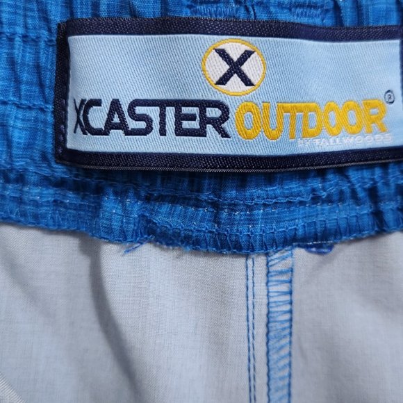 NEW XCaster Outdoor Turquoise Blue Lightweight Bermuda Shorts Size XL - Picture 8 of 15